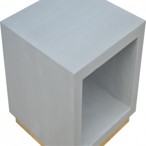 Cement Cube Open Bedside