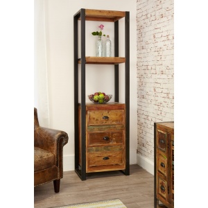 Urban Chic Baumhaus IRF01D Alcove Bookcase (With Drawers)