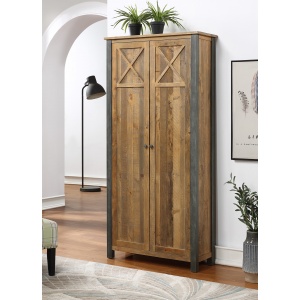 Urban Elegance Baumhaus VPR01E Reclaimed Living Room Storage Cabinet