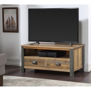 Urban Elegance Baumhaus VPR09A Reclaimed Widescreen TV Cabinet